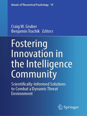 cover image of Fostering Innovation in the Intelligence Community